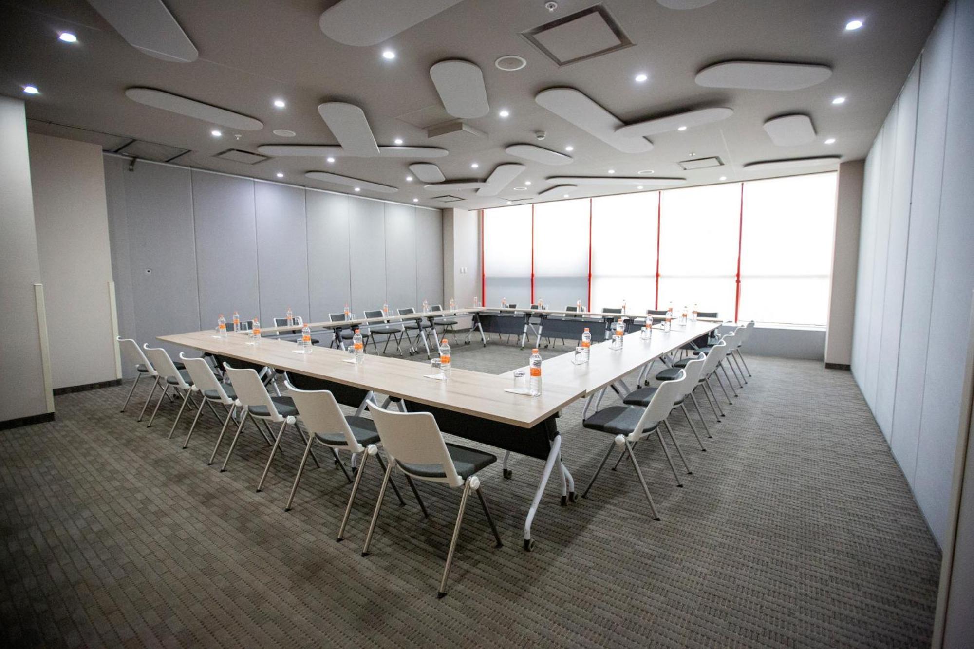 Metria Hotel León Exteriér fotografie Meeting room