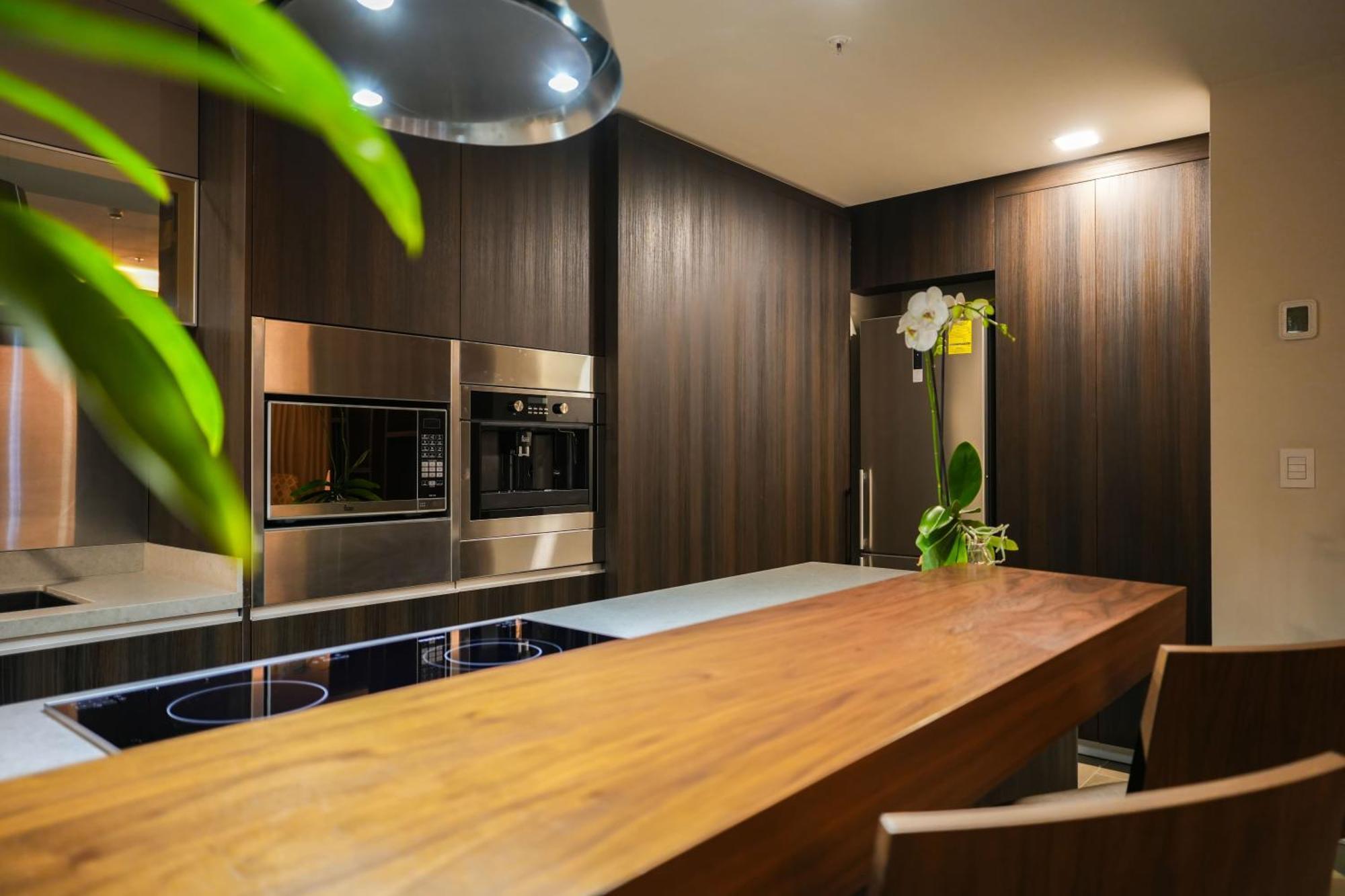 Metria Hotel León Exteriér fotografie A modern kitchen